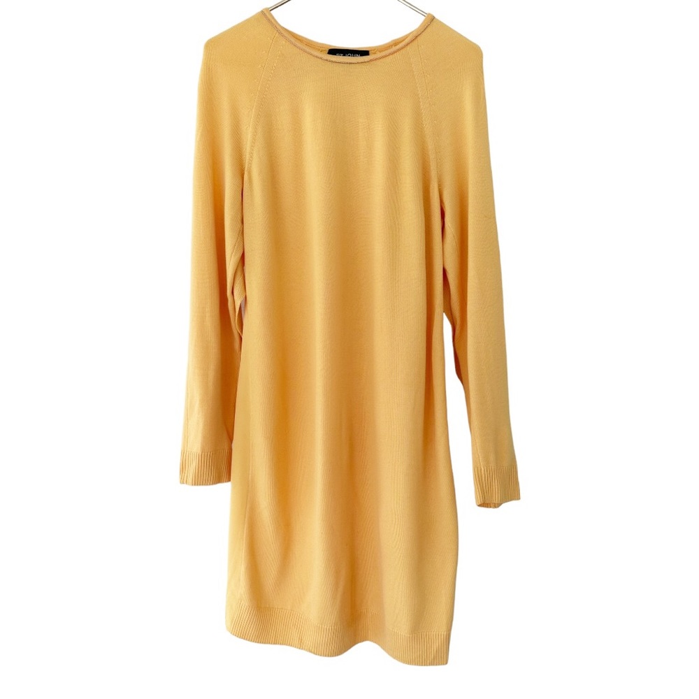 St. John • Sweater Dress Wool Silk